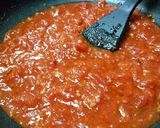ガーリックの効いたトマトクリームパスタ作り方4写真