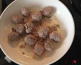 イタリアンチリトマトミートボールパスタ作り方3写真