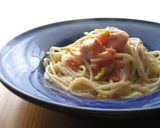 鮭とキャベツのトマトクリーム風パスタ作り方8写真