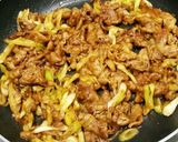 簡単❤豚肉と長ネギの和風カレー炒め作り方7写真