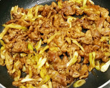 簡単❤豚肉と長ネギの和風カレー炒め作り方7写真