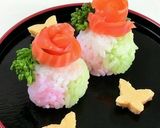 春色の花てまり寿司＊ひな祭りやお花見に作り方6写真