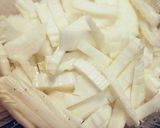 白菜としいたけの豆乳とろ～り煮作り方1写真
