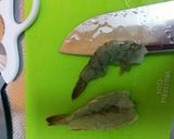 【お弁当】殻ごと海老のマヨ香草パン粉焼き作り方2写真