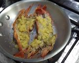 有頭エビのチーズパン粉焼き作り方5写真