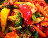 鶏と野菜のチリソース炒め作り方6写真