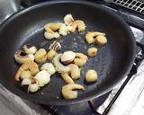 春野菜と魚介のバーニャカウダ風味リゾット作り方2写真