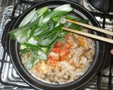 キムチ鍋♪素なし!簡単!豚肉キムチ豆腐作り方6写真