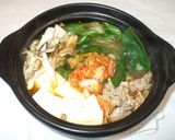 キムチ鍋♪素なし!簡単!豚肉キムチ豆腐作り方10写真
