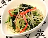 簡単美味しい♪モヤシと胡瓜のナムル☆作り方4写真