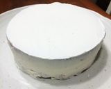 嵐のB.Dケーキ!スポンジ一つで2段に!作り方5写真