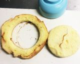 嵐のB.Dケーキ!スポンジ一つで2段に!作り方7写真