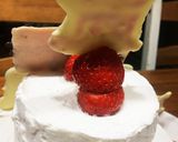 嵐のB.Dケーキ!スポンジ一つで2段に!作り方17写真