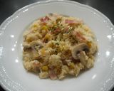 炊飯器で♪ コーンのクリームピラフ☆作り方4写真