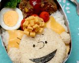 ピーナッツ☆サリーブラウンのキャラ弁作り方6写真