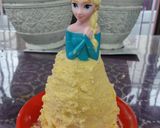 簡単なのにお店級プリンセスアイスケーキ作り方10写真