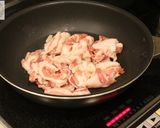豚バラ肉のしょうゆ糀炒め作り方4写真