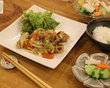 豚バラ肉のしょうゆ糀炒め作り方8写真