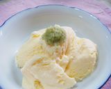 わさびアイスクリーム♪作り方4写真