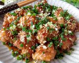 病みつき特製だれ♡揚げ鶏のネギ胡麻まみれ作り方6写真