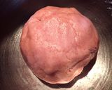 ストロベリーチョコでピンクのクッキー作り方2写真