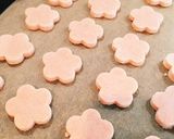 ストロベリーチョコでピンクのクッキー作り方4写真