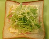 ホットサンドメーカーでハムチーズサンド作り方3写真