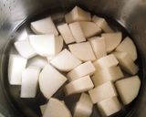 冬に食べたい♡*鶏肉と大根の煮物作り方1写真