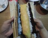 ひな祭りに「バラの巻き寿し」作り方7写真