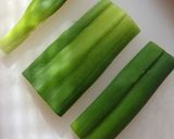 材料３つ！黒酢酢豚風☆ねぎの豚肉巻き作り方4写真