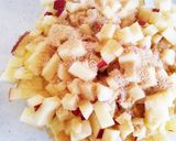 電子レンジで簡単♡*林檎のコンポート作り方1写真