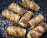 材料３つ！黒酢酢豚風☆ねぎの豚肉巻き作り方13写真