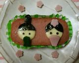 ベビーハムでおひなさま♪作り方10写真
