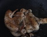 簡単☆鶏皮つまみ〜和風〜にんにく醤油作り方3写真