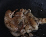 簡単☆鶏皮つまみ〜和風〜にんにく醤油作り方3写真