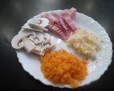 炊飯器で♪ コーンのクリームピラフ☆作り方1写真