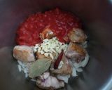 圧力なべで！鶏肉のクリームトマトチーズ作り方3写真