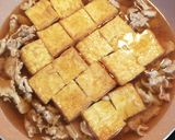 ♪豚肉と厚揚げの煮物♪作り方3写真