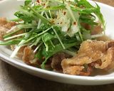 カリカリ豚の大根おろしあえ作り方4写真