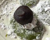 粗挽き茶でいちごクリーム大福作り方6写真