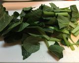 ダイズラボと小松菜の炒め物作り方1写真