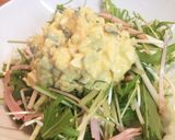 水菜のタルタルマヨポンサラダ作り方3写真