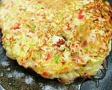 大阪人の作るふわふわ関西風お好み焼き作り方4写真