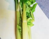 常備菜♡セロリ、じゃこ、おかかのふりかけ作り方1写真