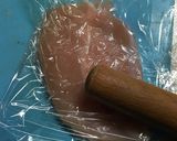 ささみの梅しそロールカツ作り方1写真