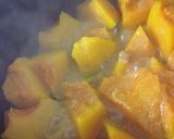 かぼちゃのそぼろあんかけ( 甘味噌煮 )作り方3写真