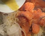 サーモン(刺身)と大根のマリネ作り方5写真