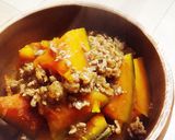 かぼちゃのそぼろあんかけ( 甘味噌煮 )作り方7写真