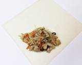 簡単！節約！外パリ中トロ揚げずに焼き春巻作り方7写真