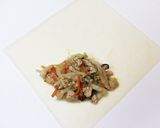 簡単！節約！外パリ中トロ揚げずに焼き春巻作り方7写真